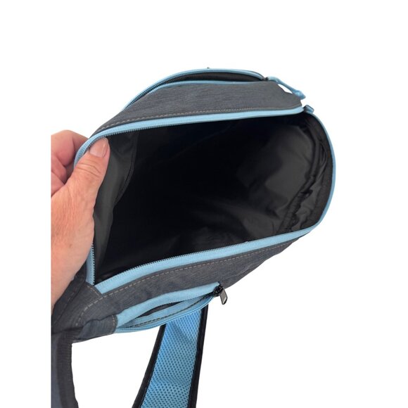 Franklin Pickleball Racket Case Bag NWOT Gray Pockets Shoulder Bag $36 - Picture 9 of 9